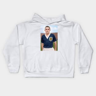 Ian St John in colour Kids Hoodie